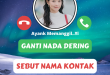 Aplikasi Nada Dering WhatsApp Sebut Nama Pemanggil